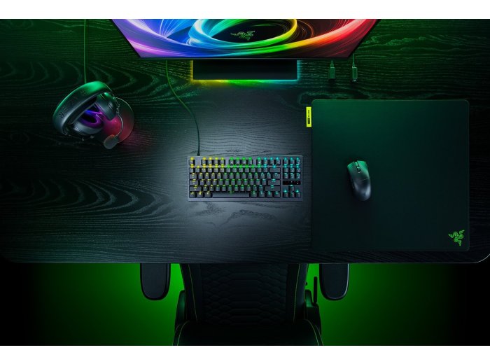 Razer Huntsman V3 Tenkeyless 8KHz klawiatura Gaming USB QWERTY Angielski Czarny