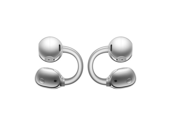 Huawei FreeClip 2 S Zestaw słuchawkowy Bezprzewodowy Otwarty na ucho Połączenia/muzyka Bluetooth Srebrny