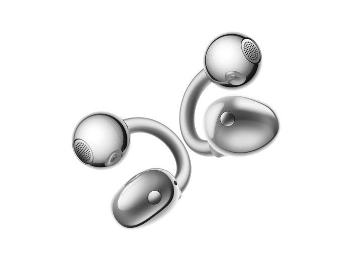 Huawei FreeClip 2 S Zestaw słuchawkowy Bezprzewodowy Otwarty na ucho Połączenia/muzyka Bluetooth Srebrny