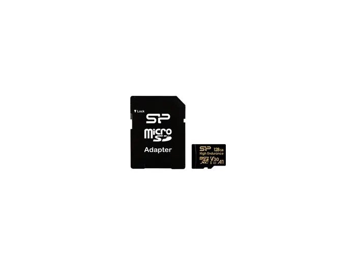 SILICON POWER MICROSDXC HIGH ENDURANCE 128GB V30 + ADAPTER