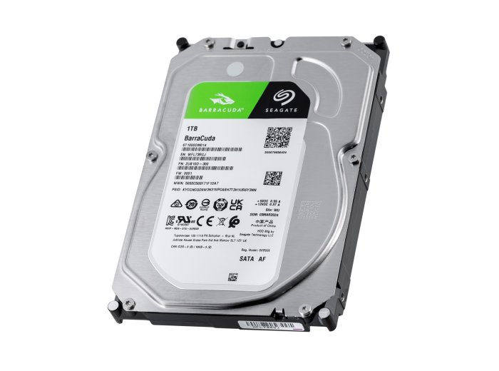 Dysk twardy HDD Seagate BarraCuda 1TB 3,5" SATA ST1000DM014