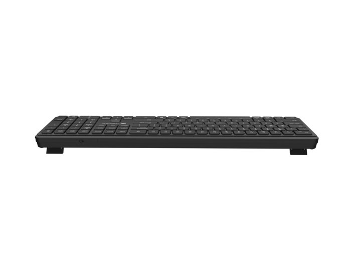 NATEC KLAWIATURA TANG US BEZPRZEWODOWA BT + 2.4GHZ CICHA SLIM CZARNA