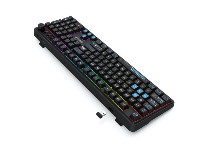 REDRAGON K526BB-WL klawiatura Czarny