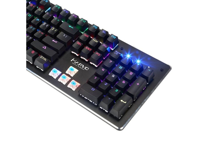 Marvo KG935 klawiatura Gaming USB QWERTY Czarny