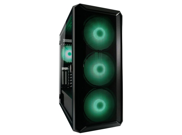 LC-Power Gaming 804B - Midi Tower - obudowa PC - ATX - micro ATX - Mini-ITX - Metal - Plastik - Szkło hartowane - 16 cm