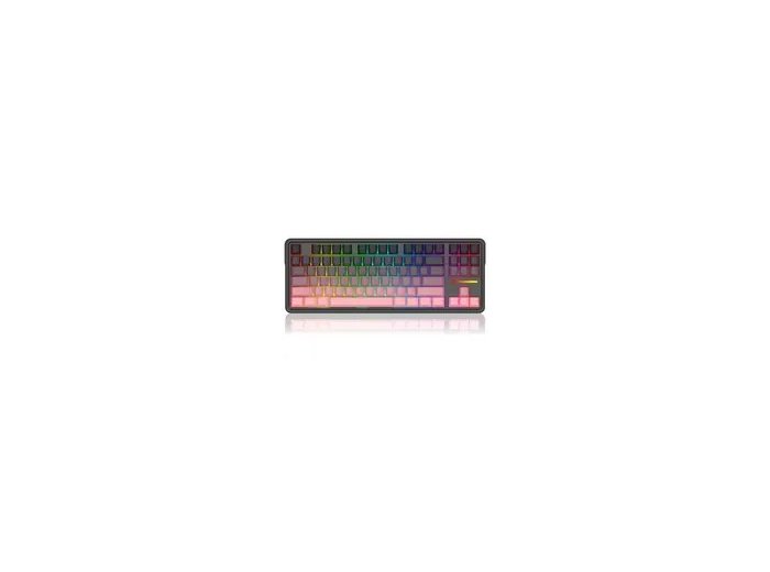 REDRAGON K728SP-RGB-PRO Antonium Pro klawiatura USB + RF Wireless + Bluetooth Czarny, Różowy
