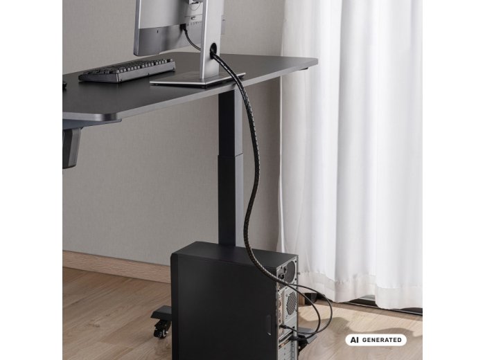 Oragnizator kabli, czarny MCTV-898 B