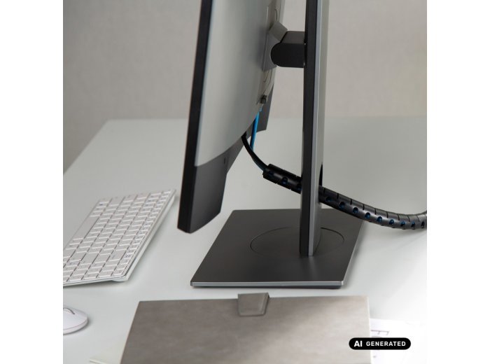 Organizator kabli czarny MCTV-899 B