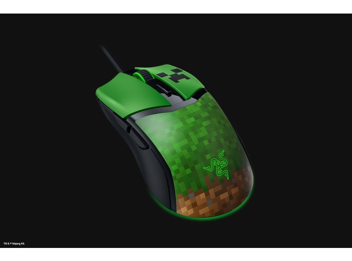 Razer Mysz do gier Kobra Przewodowe Edycja Minecraft
