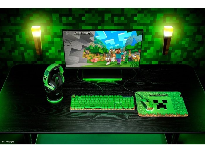 Razer Mysz do gier Kobra Przewodowe Edycja Minecraft