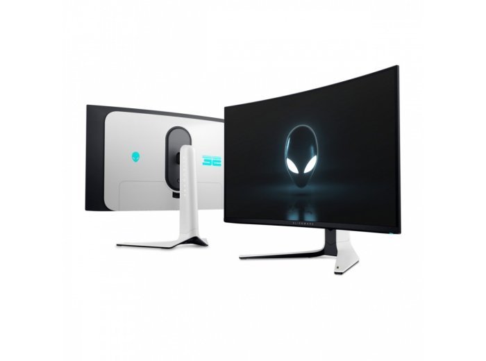 Monitor AW3225QF 31.6 cala Curved NVIDIA G-Sync Compatible 240Hz OLED  4K (3840x2160)/16:9/2xHDMI/5xUSB 3.2/3Y AES&PPE