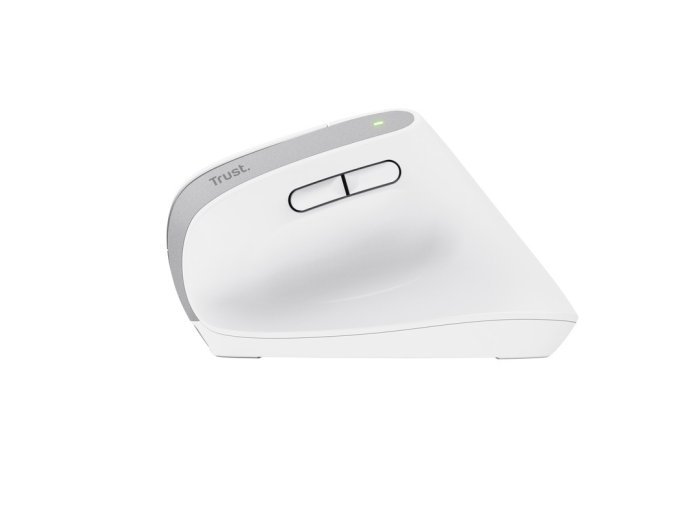 Mysz bezprzewodowa ergonomiczna BAYO+ biała