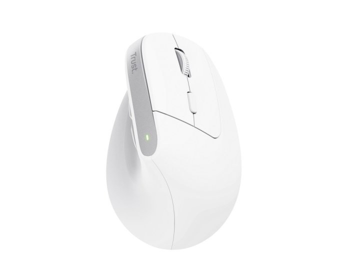 Mysz bezprzewodowa ergonomiczna BAYO+ biała