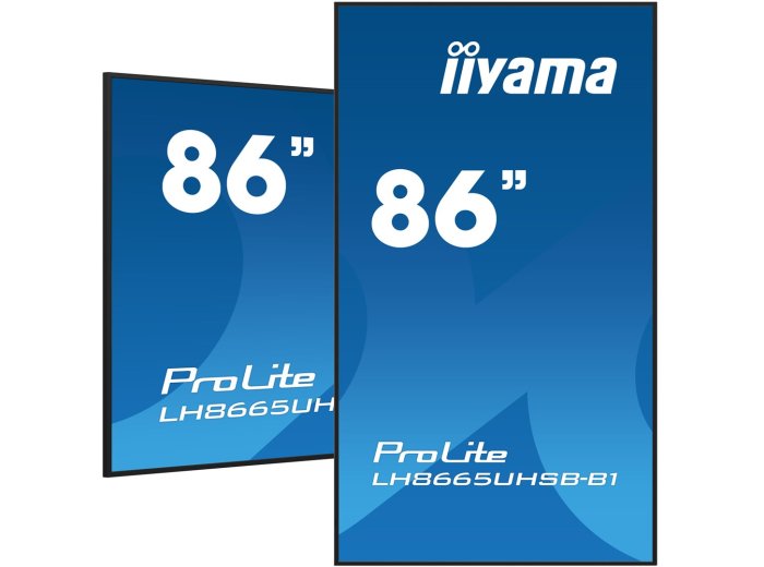 Płaski ekran iiyama LH8665UHSB-B1, 86 cali, 215,9 cm