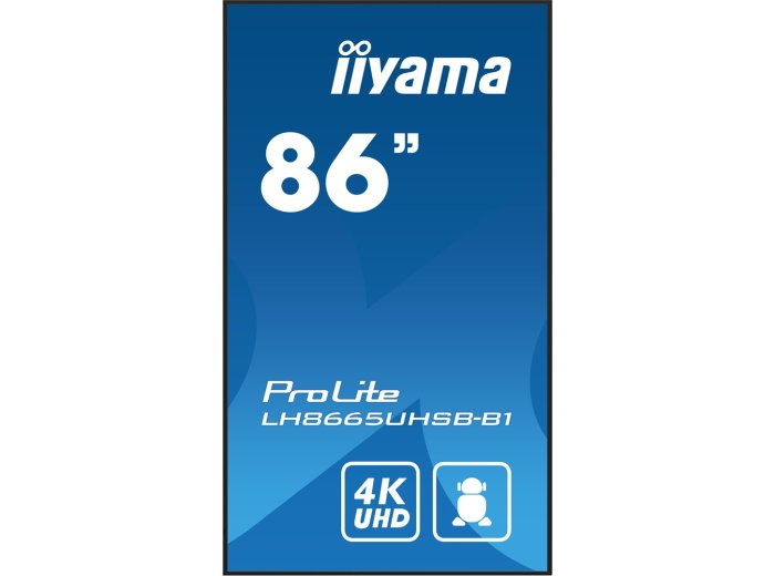 Płaski ekran iiyama LH8665UHSB-B1, 86 cali, 215,9 cm