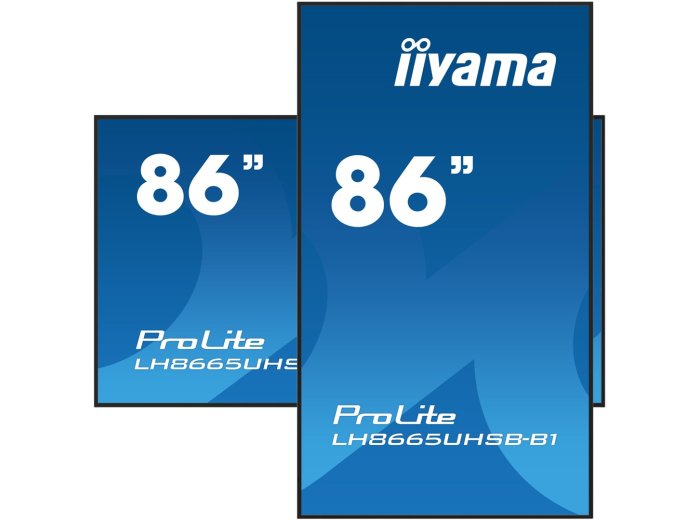 Płaski ekran iiyama LH8665UHSB-B1, 86 cali, 215,9 cm