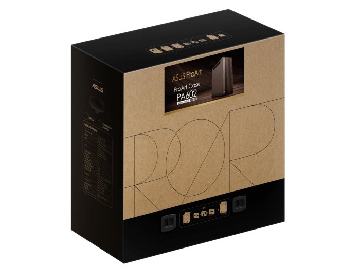 Obudowa Asus PROART PA602 WALNUT WOOD METAL PWM RET