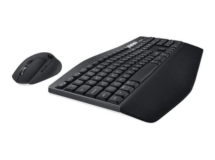 Logitech MK850 Performance klawiatura Dołączona myszka Uniwersalne RF Wireless + Bluetooth QWERTZ Niemiecki Czarny