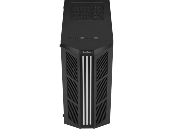 OBUDOWA AEROCOOL PGS PRIME-G-BK-v1 RGB czarna