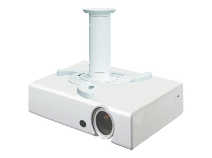 NEOMOUNTS BEAMER-C80WHITE Uchwyt Sufitowy do Projektora wysokość 8-15 cm