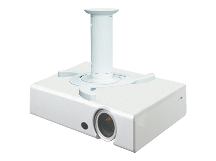 NEOMOUNTS BEAMER-C80WHITE Uchwyt Sufitowy do Projektora wysokość 8-15 cm