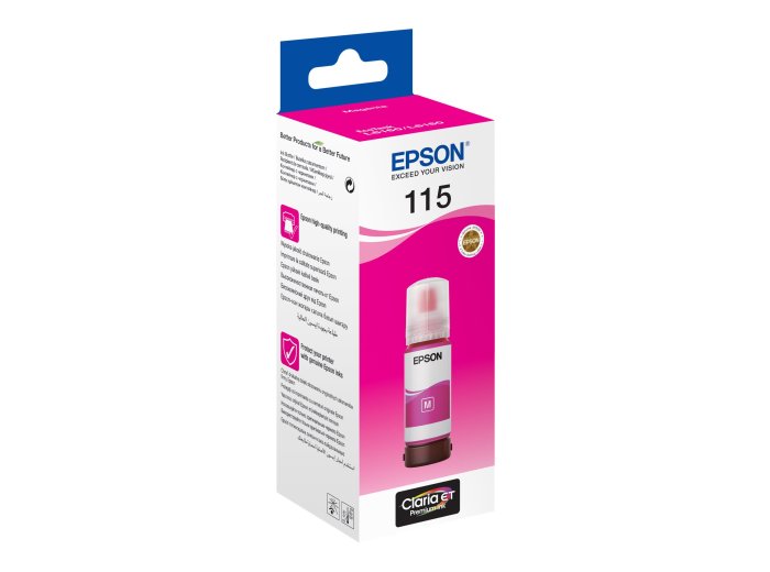 Epson Tusz 115 EcoTank T07D3 Magenta