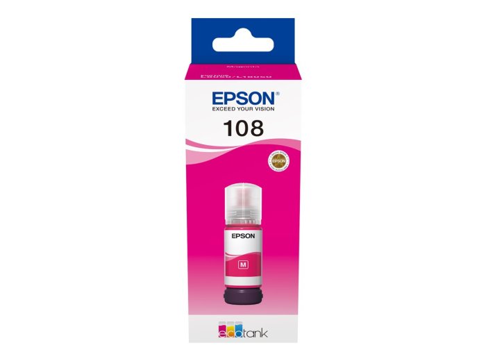 Epson Tusz 108 EcoTank Magenta L8050