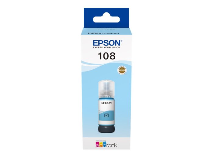 Epson Tusz 108 EcoTank light Cyan L8050