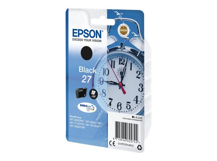 Epson Tusz WF3620 T2701 Black 6.2ml
