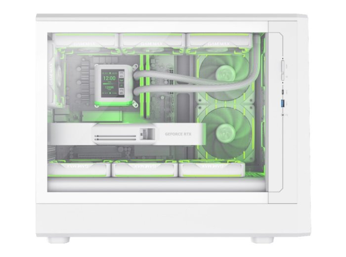 GameMax CLAW 360 WH Micro Tower Biały