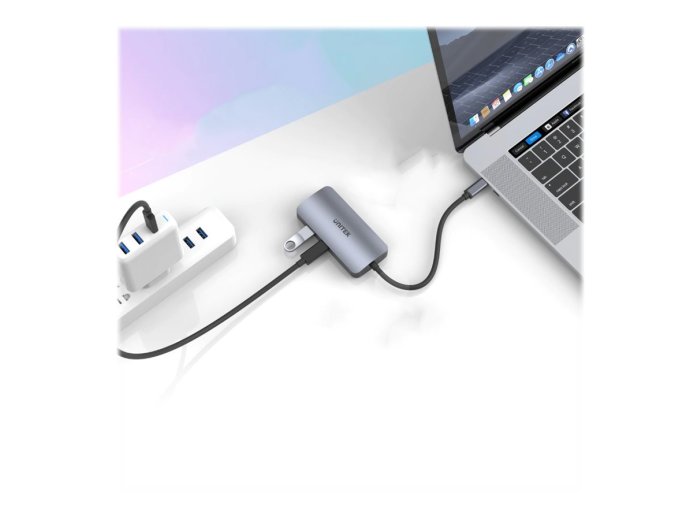 UNITEK P5 Trio USB 3.2 Gen 1 (3.1 Gen 1) Type-C Szary