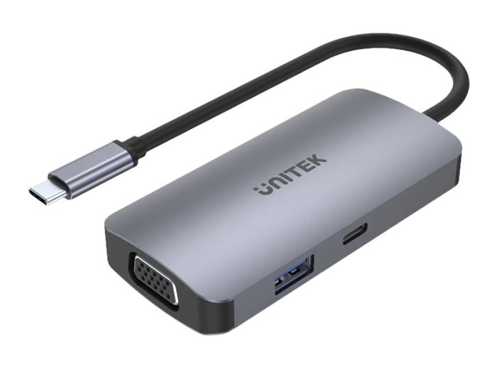 UNITEK P5 Trio USB 3.2 Gen 1 (3.1 Gen 1) Type-C Szary