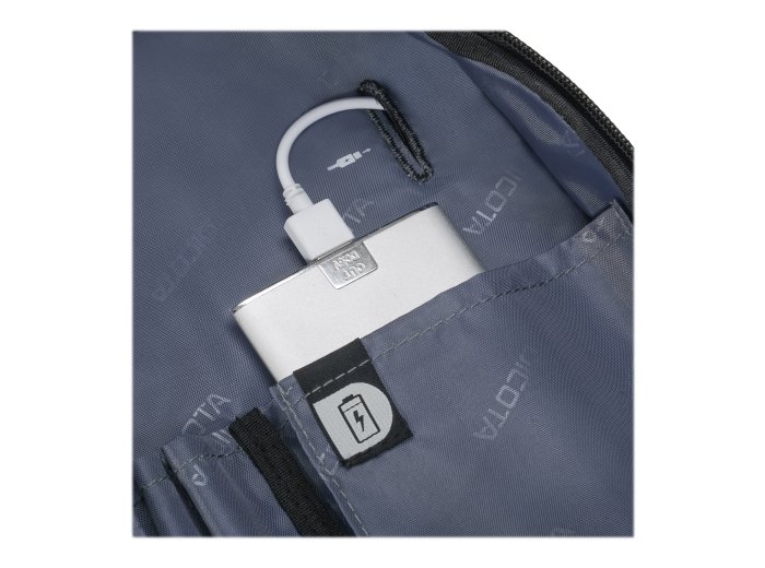 DICOTA Eco Multi Plus SELECT 39,6 cm (15.6") Obudowa na messenger Czarny