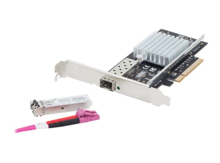 Karta sieciowa DIGITUS DN-10161 1portowa 10G SFP PCIe