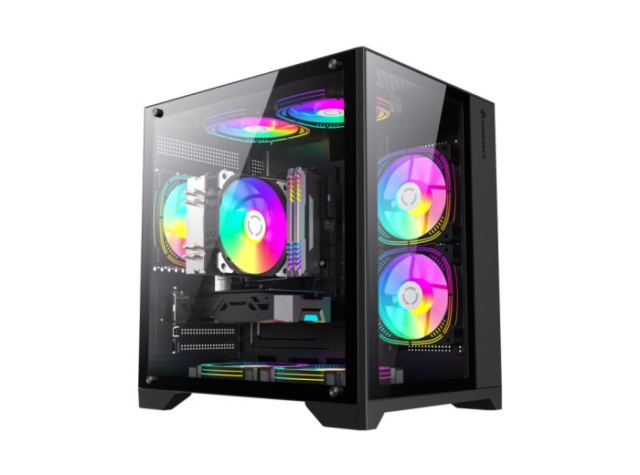 GameMax Infinity Mini BK Micro Tower Czarny