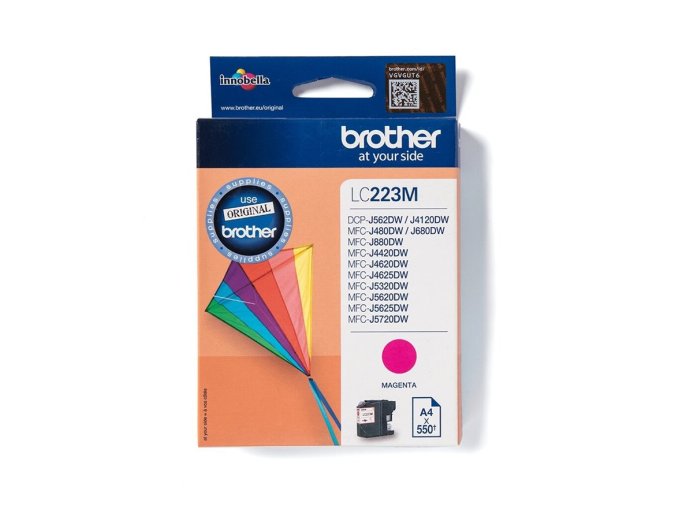 Brother Tusz LC223M Magenta 550str
