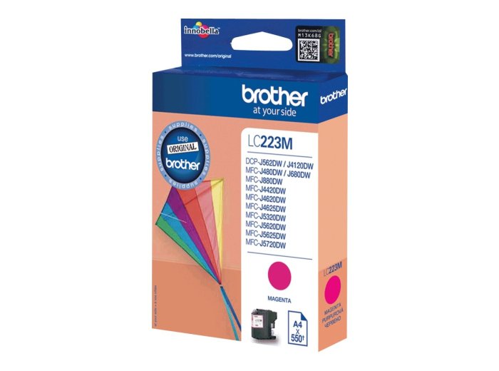 Brother Tusz LC223M Magenta 550str