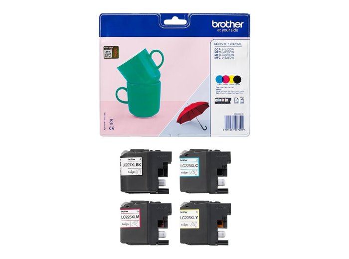 Brother Tusz LC227XLVALBP CMYK 4pack