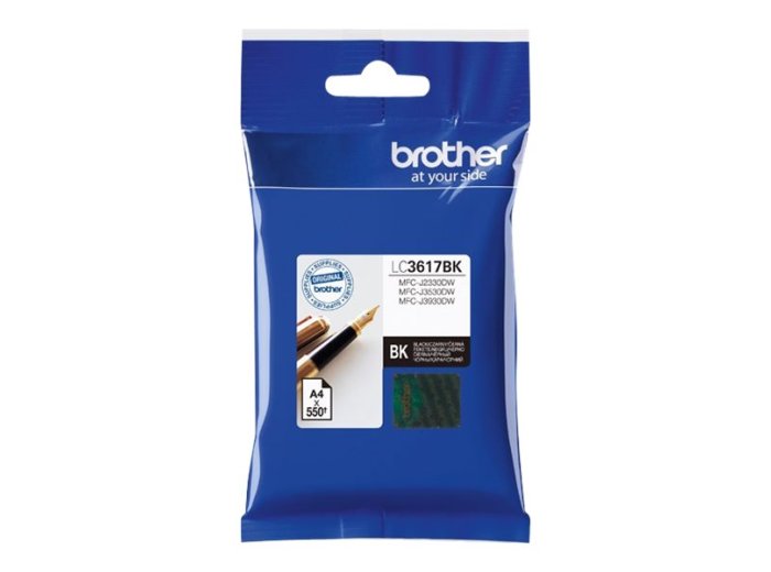 Tusz Brother czarny LC3617BK=LC-3617BK, 550 str.
