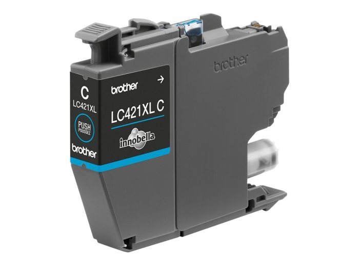 Brother Tusz LC421XLC Cyan 500str