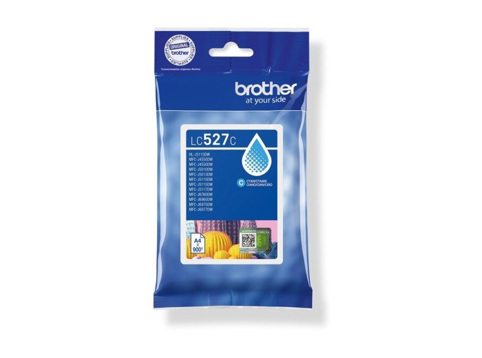 Brother Tusz LC527C Cyan 900str
