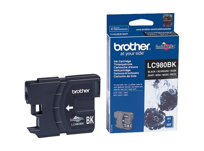 Brother Tusz LC980 Black 300str