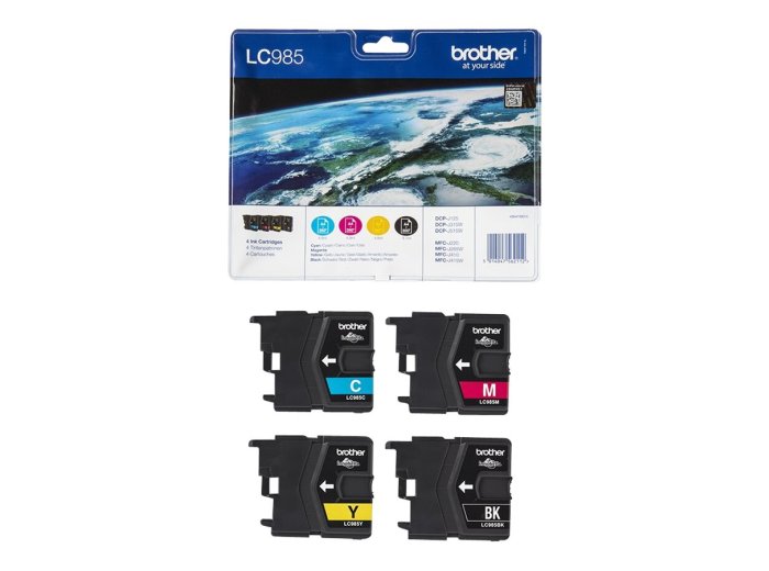 Brother Tusz LC985 CMYK 4pack
