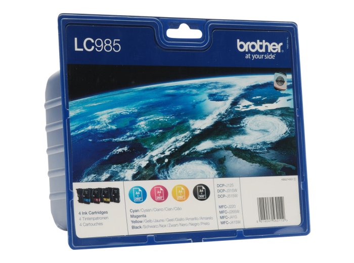 Brother Tusz LC985 CMYK 4pack