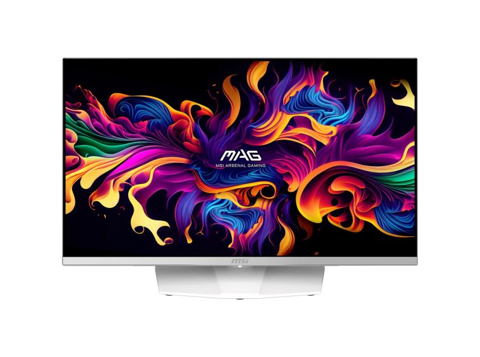 MSI MAG 272QPW QD-OLED X28 monitor komputerowy 67,3 cm (26.5") 2560 x 1440 px Wide Quad HD Biały