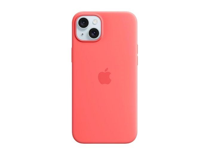 Silikonowe etui Apple z MagSafe do iPhone 15 Plus