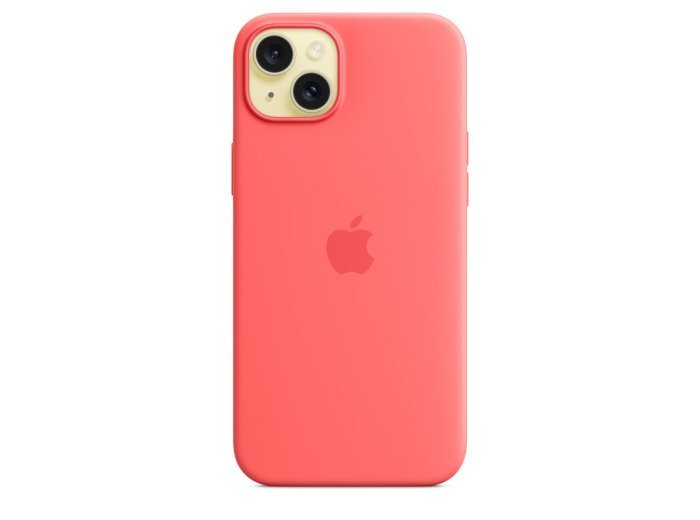 Silikonowe etui Apple z MagSafe do iPhone 15 Plus