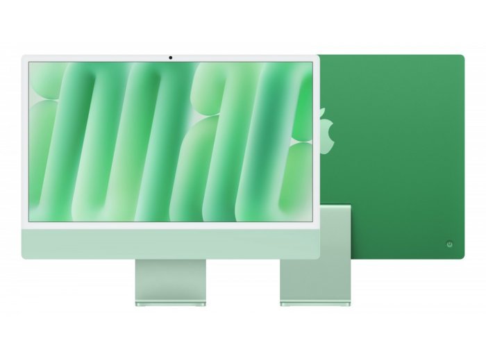 iMac 24 cale: M4 10/10, 16GB, 256GB SSD - Zielony