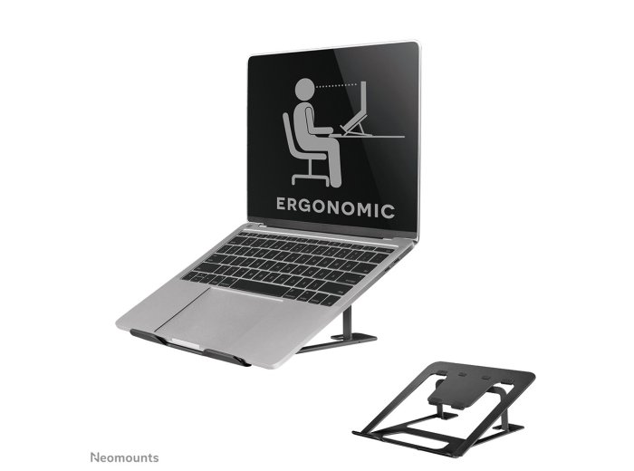 Neomounts NSLS085BLACK stojak na laptop Podstawka na notebooka Czarny 43,2 cm (17")