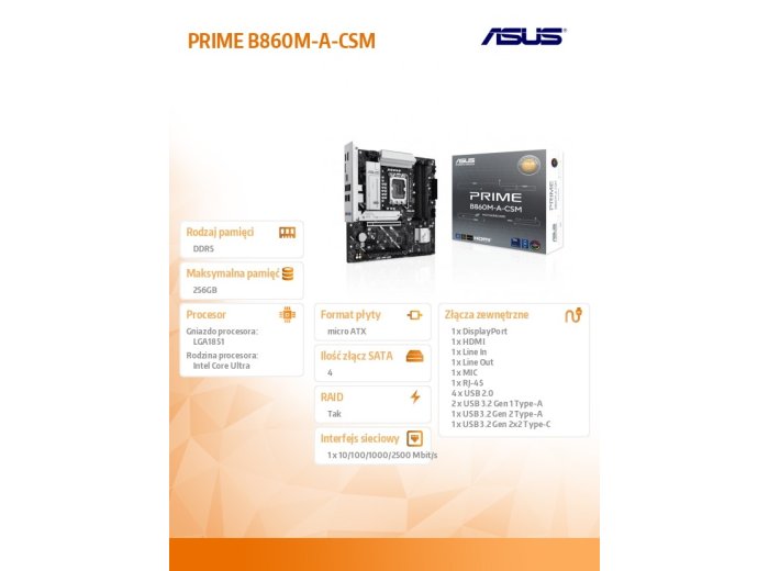Płyta główna PRIME B860M-A-CSM